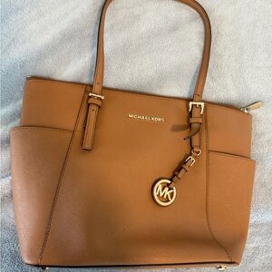 Michael Kors Brown Leather Tote
